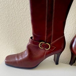 Long boots leather in perfect condition